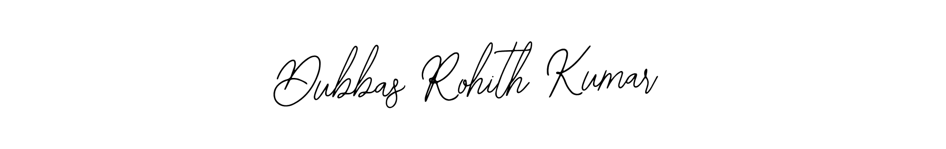 if you are searching for the best signature style for your name Dubbas Rohith Kumar. so please give up your signature search. here we have designed multiple signature styles  using Bearetta-2O07w. Dubbas Rohith Kumar signature style 12 images and pictures png