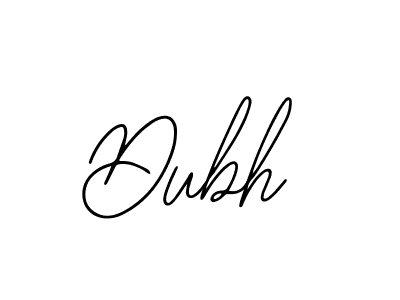 How to make Dubh signature? Bearetta-2O07w is a professional autograph style. Create handwritten signature for Dubh name. Dubh signature style 12 images and pictures png