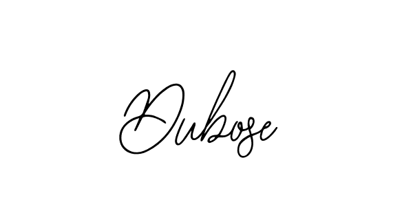 The best way (Bearetta-2O07w) to make a short signature is to pick only two or three words in your name. The name Dubose include a total of six letters. For converting this name. Dubose signature style 12 images and pictures png