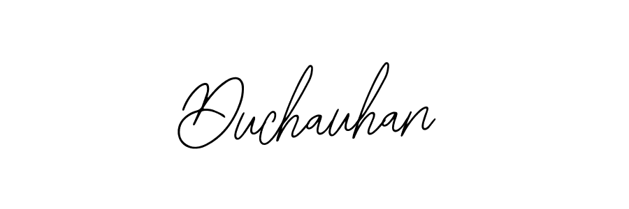 Similarly Bearetta-2O07w is the best handwritten signature design. Signature creator online .You can use it as an online autograph creator for name Duchauhan. Duchauhan signature style 12 images and pictures png