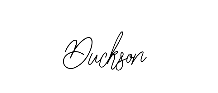 if you are searching for the best signature style for your name Duckson. so please give up your signature search. here we have designed multiple signature styles  using Bearetta-2O07w. Duckson signature style 12 images and pictures png