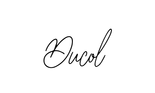 How to Draw Ducol signature style? Bearetta-2O07w is a latest design signature styles for name Ducol. Ducol signature style 12 images and pictures png