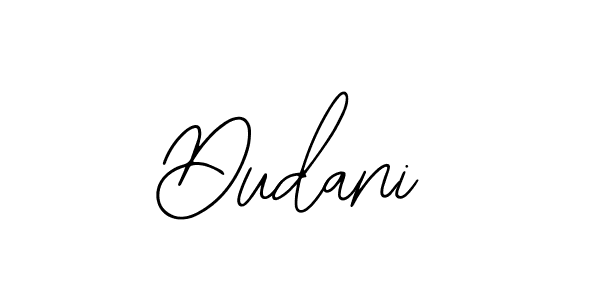 Similarly Bearetta-2O07w is the best handwritten signature design. Signature creator online .You can use it as an online autograph creator for name Dudani. Dudani signature style 12 images and pictures png