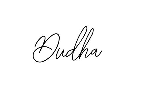 You should practise on your own different ways (Bearetta-2O07w) to write your name (Dudha) in signature. don't let someone else do it for you. Dudha signature style 12 images and pictures png
