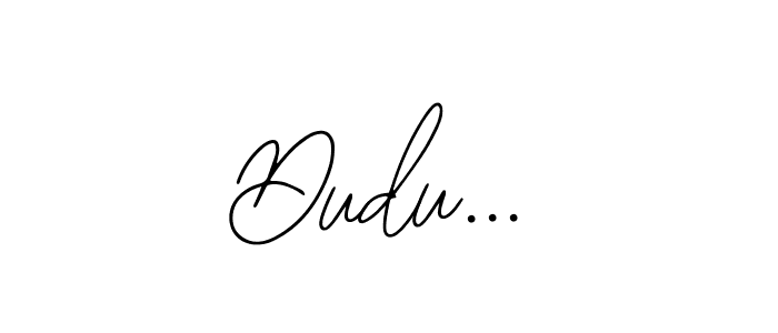 Check out images of Autograph of Dudu... name. Actor Dudu... Signature Style. Bearetta-2O07w is a professional sign style online. Dudu... signature style 12 images and pictures png