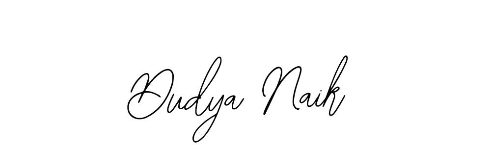 Similarly Bearetta-2O07w is the best handwritten signature design. Signature creator online .You can use it as an online autograph creator for name Dudya Naik. Dudya Naik signature style 12 images and pictures png