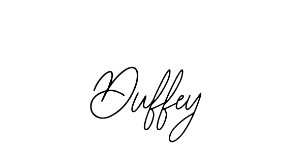 Make a beautiful signature design for name Duffey. With this signature (Bearetta-2O07w) style, you can create a handwritten signature for free. Duffey signature style 12 images and pictures png