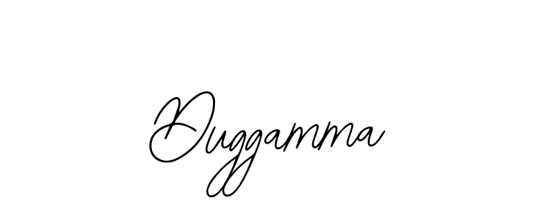How to make Duggamma signature? Bearetta-2O07w is a professional autograph style. Create handwritten signature for Duggamma name. Duggamma signature style 12 images and pictures png