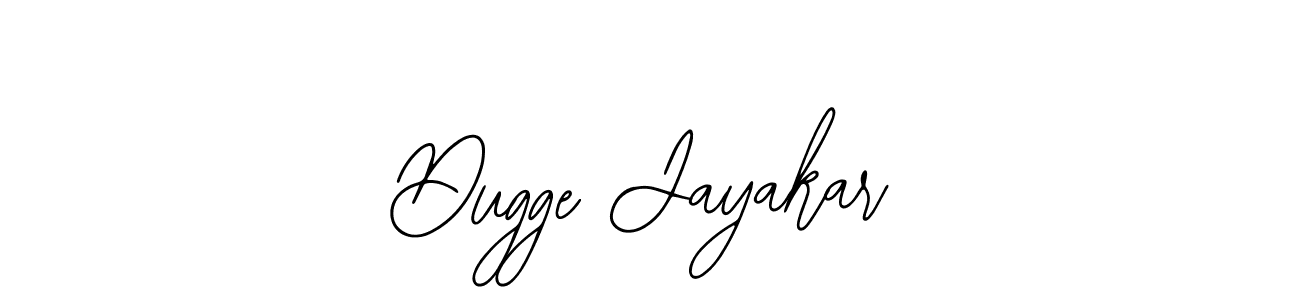 Design your own signature with our free online signature maker. With this signature software, you can create a handwritten (Bearetta-2O07w) signature for name Dugge Jayakar. Dugge Jayakar signature style 12 images and pictures png