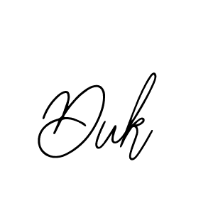 It looks lik you need a new signature style for name Duk. Design unique handwritten (Bearetta-2O07w) signature with our free signature maker in just a few clicks. Duk signature style 12 images and pictures png
