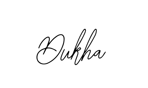 Make a beautiful signature design for name Dukha. With this signature (Bearetta-2O07w) style, you can create a handwritten signature for free. Dukha signature style 12 images and pictures png