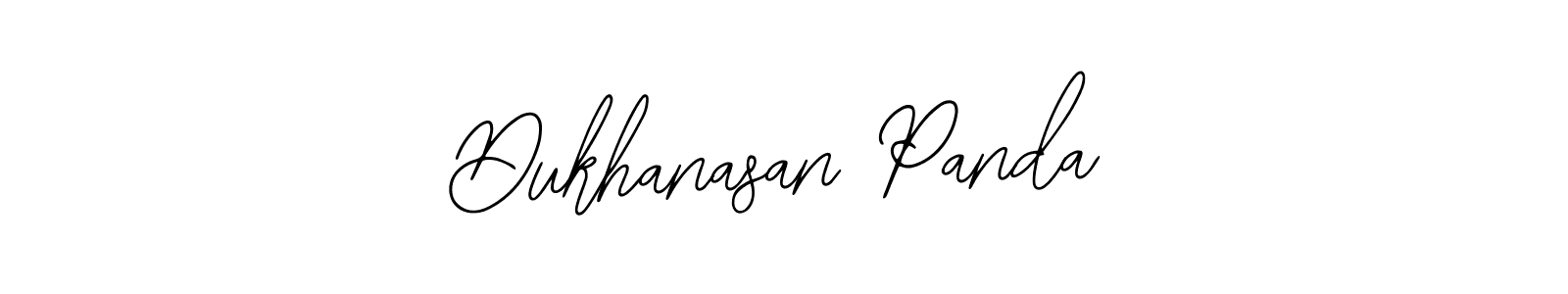 The best way (Bearetta-2O07w) to make a short signature is to pick only two or three words in your name. The name Dukhanasan Panda include a total of six letters. For converting this name. Dukhanasan Panda signature style 12 images and pictures png