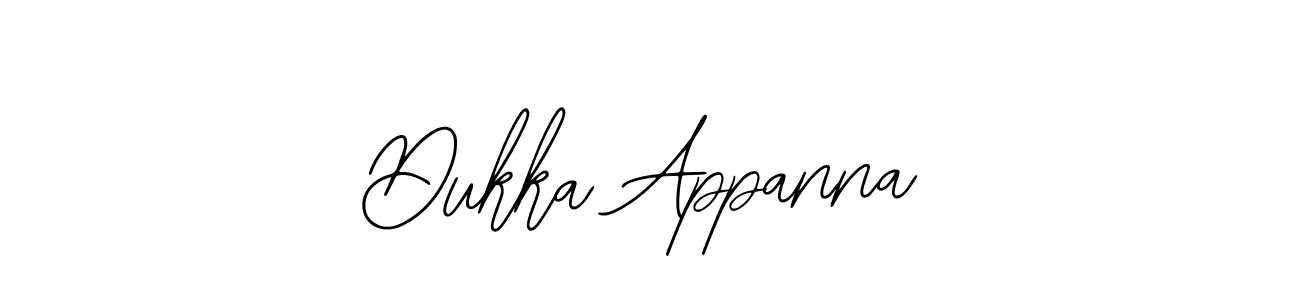 Also we have Dukka Appanna name is the best signature style. Create professional handwritten signature collection using Bearetta-2O07w autograph style. Dukka Appanna signature style 12 images and pictures png