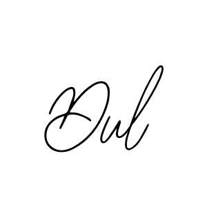 Design your own signature with our free online signature maker. With this signature software, you can create a handwritten (Bearetta-2O07w) signature for name Dul. Dul signature style 12 images and pictures png