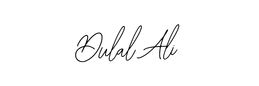 How to make Dulal Ali name signature. Use Bearetta-2O07w style for creating short signs online. This is the latest handwritten sign. Dulal Ali signature style 12 images and pictures png
