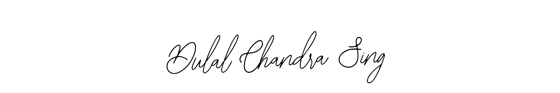 How to make Dulal Chandra Sing name signature. Use Bearetta-2O07w style for creating short signs online. This is the latest handwritten sign. Dulal Chandra Sing signature style 12 images and pictures png