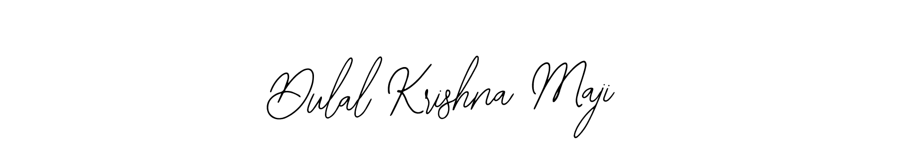 How to make Dulal Krishna Maji signature? Bearetta-2O07w is a professional autograph style. Create handwritten signature for Dulal Krishna Maji name. Dulal Krishna Maji signature style 12 images and pictures png