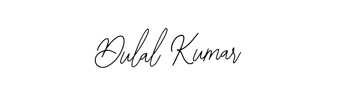 How to make Dulal Kumar name signature. Use Bearetta-2O07w style for creating short signs online. This is the latest handwritten sign. Dulal Kumar signature style 12 images and pictures png