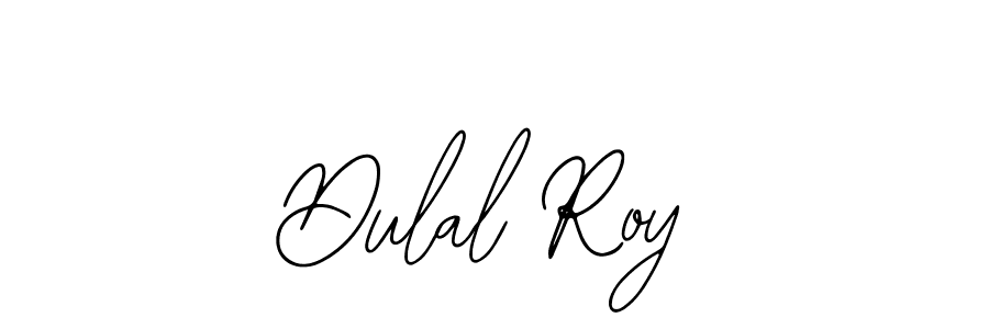 Use a signature maker to create a handwritten signature online. With this signature software, you can design (Bearetta-2O07w) your own signature for name Dulal Roy. Dulal Roy signature style 12 images and pictures png