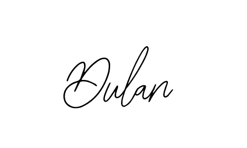 How to make Dulan name signature. Use Bearetta-2O07w style for creating short signs online. This is the latest handwritten sign. Dulan signature style 12 images and pictures png