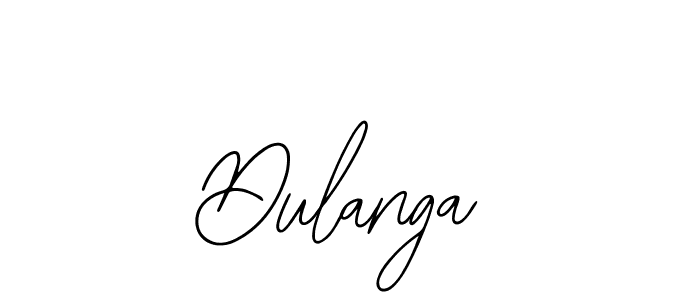 Design your own signature with our free online signature maker. With this signature software, you can create a handwritten (Bearetta-2O07w) signature for name Dulanga. Dulanga signature style 12 images and pictures png