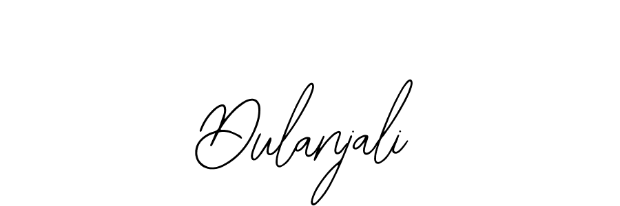 How to Draw Dulanjali signature style? Bearetta-2O07w is a latest design signature styles for name Dulanjali. Dulanjali signature style 12 images and pictures png