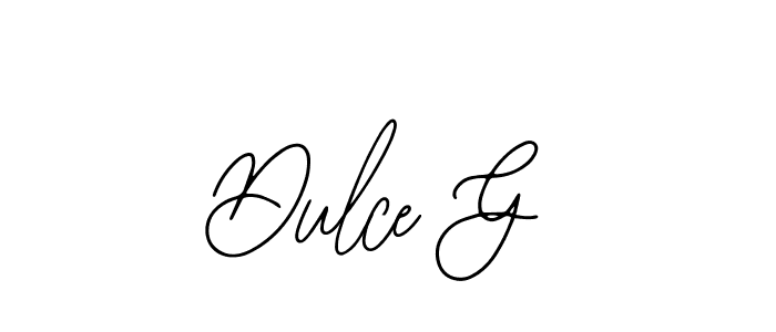 See photos of Dulce G official signature by Spectra . Check more albums & portfolios. Read reviews & check more about Bearetta-2O07w font. Dulce G signature style 12 images and pictures png