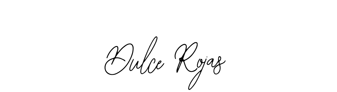You should practise on your own different ways (Bearetta-2O07w) to write your name (Dulce Rojas) in signature. don't let someone else do it for you. Dulce Rojas signature style 12 images and pictures png