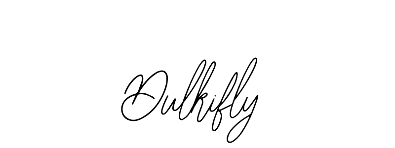 How to make Dulkifly name signature. Use Bearetta-2O07w style for creating short signs online. This is the latest handwritten sign. Dulkifly signature style 12 images and pictures png