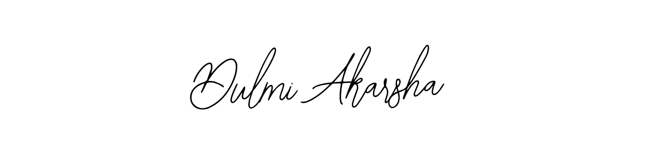 How to make Dulmi Akarsha signature? Bearetta-2O07w is a professional autograph style. Create handwritten signature for Dulmi Akarsha name. Dulmi Akarsha signature style 12 images and pictures png