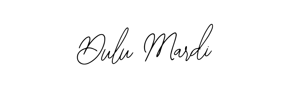 How to make Dulu Mardi name signature. Use Bearetta-2O07w style for creating short signs online. This is the latest handwritten sign. Dulu Mardi signature style 12 images and pictures png