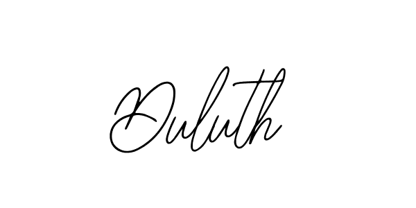 if you are searching for the best signature style for your name Duluth. so please give up your signature search. here we have designed multiple signature styles  using Bearetta-2O07w. Duluth signature style 12 images and pictures png