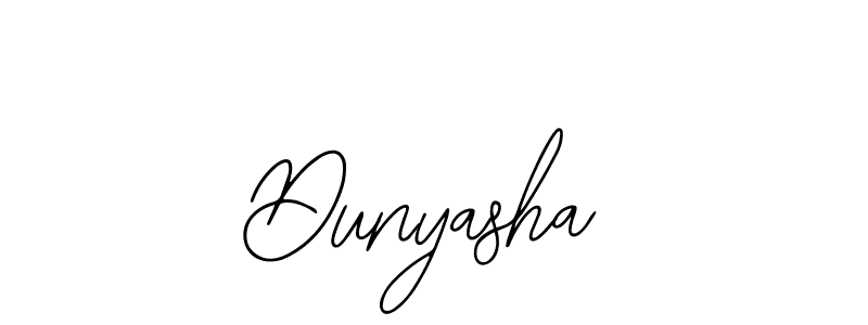 Also we have Dunyasha name is the best signature style. Create professional handwritten signature collection using Bearetta-2O07w autograph style. Dunyasha signature style 12 images and pictures png