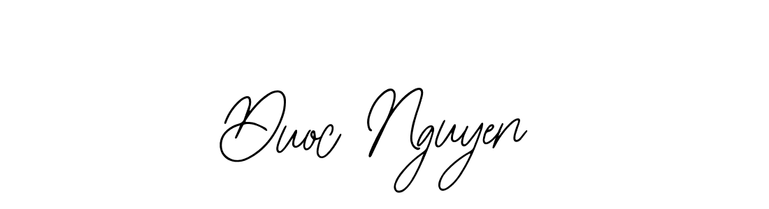 Make a beautiful signature design for name Duoc Nguyen. With this signature (Bearetta-2O07w) style, you can create a handwritten signature for free. Duoc Nguyen signature style 12 images and pictures png