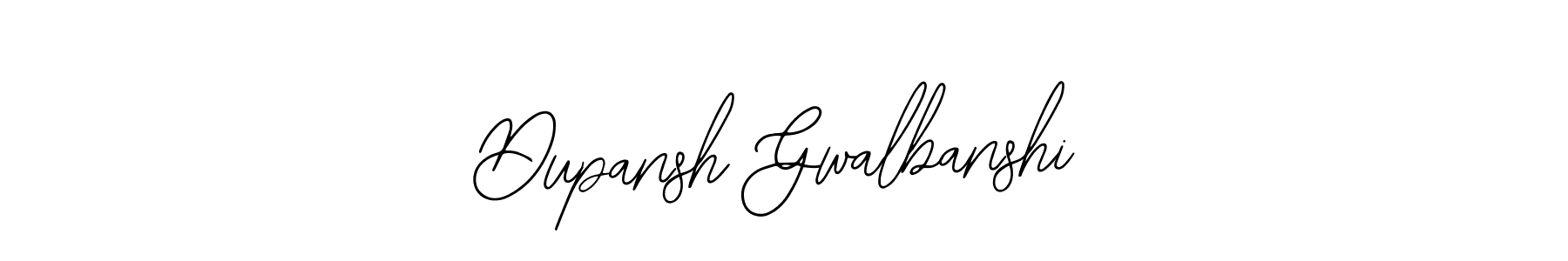 Once you've used our free online signature maker to create your best signature Bearetta-2O07w style, it's time to enjoy all of the benefits that Dupansh Gwalbanshi name signing documents. Dupansh Gwalbanshi signature style 12 images and pictures png