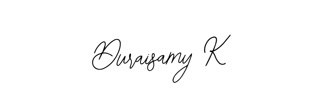 Make a short Duraisamy K signature style. Manage your documents anywhere anytime using Bearetta-2O07w. Create and add eSignatures, submit forms, share and send files easily. Duraisamy K signature style 12 images and pictures png