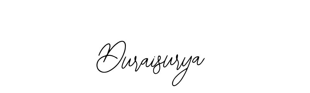 Make a beautiful signature design for name Duraisurya. With this signature (Bearetta-2O07w) style, you can create a handwritten signature for free. Duraisurya signature style 12 images and pictures png