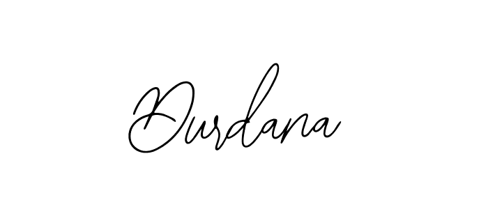 Design your own signature with our free online signature maker. With this signature software, you can create a handwritten (Bearetta-2O07w) signature for name Durdana. Durdana signature style 12 images and pictures png