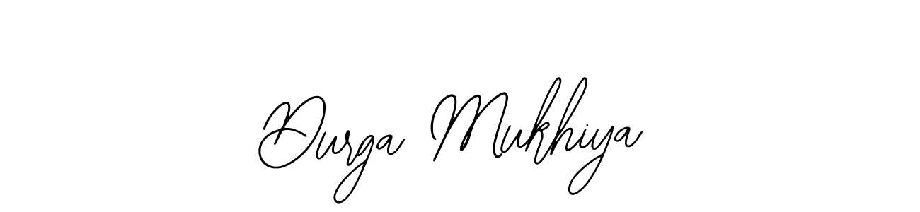 You should practise on your own different ways (Bearetta-2O07w) to write your name (Durga Mukhiya) in signature. don't let someone else do it for you. Durga Mukhiya signature style 12 images and pictures png