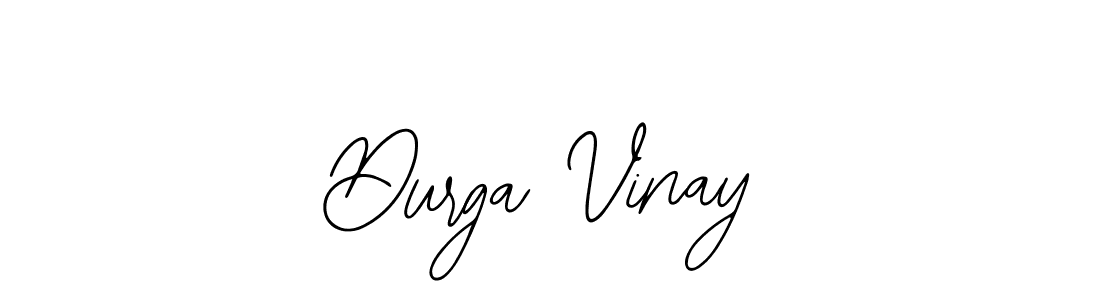 Design your own signature with our free online signature maker. With this signature software, you can create a handwritten (Bearetta-2O07w) signature for name Durga Vinay. Durga Vinay signature style 12 images and pictures png