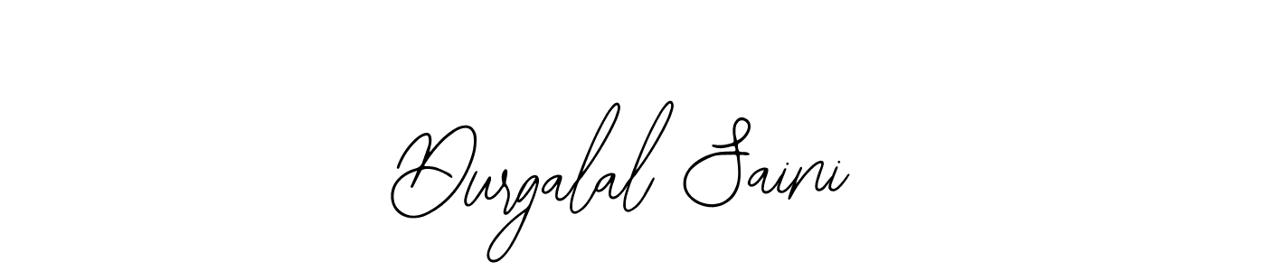 How to make Durgalal Saini signature? Bearetta-2O07w is a professional autograph style. Create handwritten signature for Durgalal Saini name. Durgalal Saini signature style 12 images and pictures png