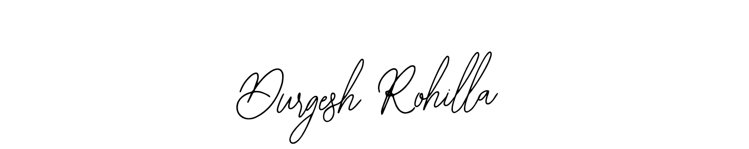 How to make Durgesh Rohilla name signature. Use Bearetta-2O07w style for creating short signs online. This is the latest handwritten sign. Durgesh Rohilla signature style 12 images and pictures png