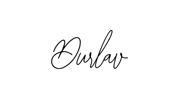 How to make Durlav signature? Bearetta-2O07w is a professional autograph style. Create handwritten signature for Durlav name. Durlav signature style 12 images and pictures png