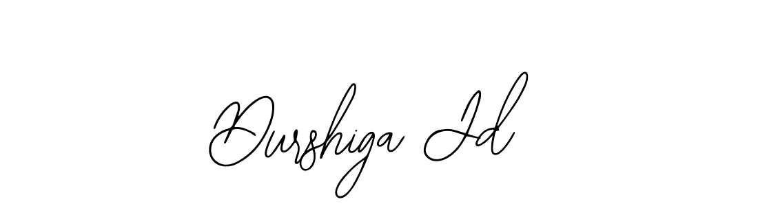 Create a beautiful signature design for name Durshiga Jd. With this signature (Bearetta-2O07w) fonts, you can make a handwritten signature for free. Durshiga Jd signature style 12 images and pictures png