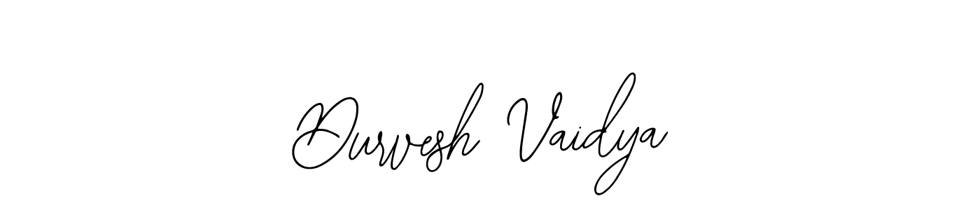 Create a beautiful signature design for name Durvesh Vaidya. With this signature (Bearetta-2O07w) fonts, you can make a handwritten signature for free. Durvesh Vaidya signature style 12 images and pictures png