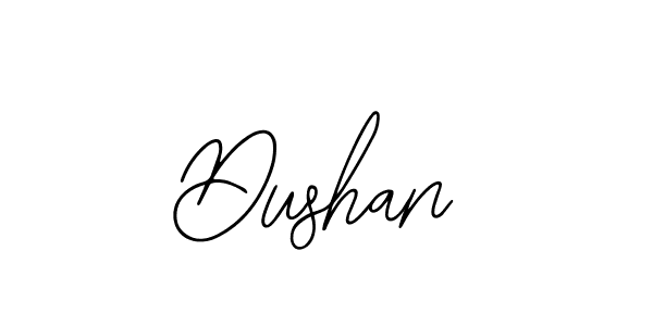 Dushan stylish signature style. Best Handwritten Sign (Bearetta-2O07w) for my name. Handwritten Signature Collection Ideas for my name Dushan. Dushan signature style 12 images and pictures png