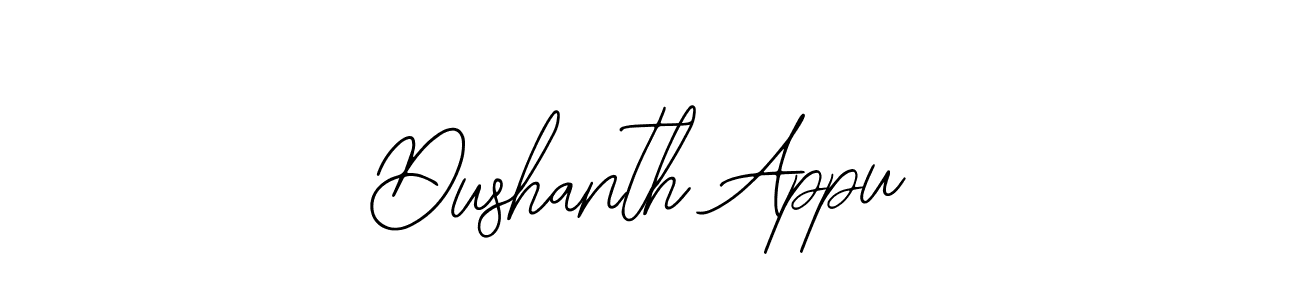 How to Draw Dushanth Appu signature style? Bearetta-2O07w is a latest design signature styles for name Dushanth Appu. Dushanth Appu signature style 12 images and pictures png