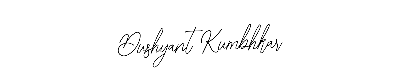 Create a beautiful signature design for name Dushyant Kumbhkar. With this signature (Bearetta-2O07w) fonts, you can make a handwritten signature for free. Dushyant Kumbhkar signature style 12 images and pictures png
