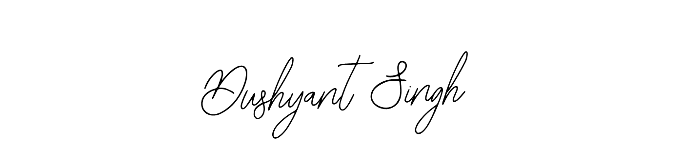 Use a signature maker to create a handwritten signature online. With this signature software, you can design (Bearetta-2O07w) your own signature for name Dushyant Singh. Dushyant Singh signature style 12 images and pictures png