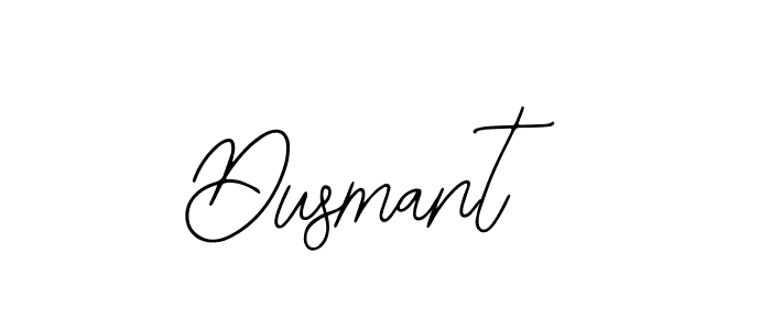 How to make Dusmant signature? Bearetta-2O07w is a professional autograph style. Create handwritten signature for Dusmant name. Dusmant signature style 12 images and pictures png